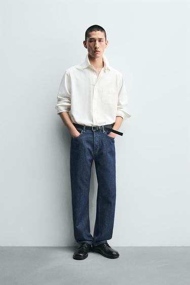 جينز بقصة عادية - أزرق الخاص بـ Zara - صورة 0