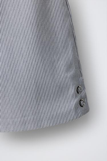 PANTALON FLARE À RAYURES - Bleu marine / Blanc de Zara - Image 3