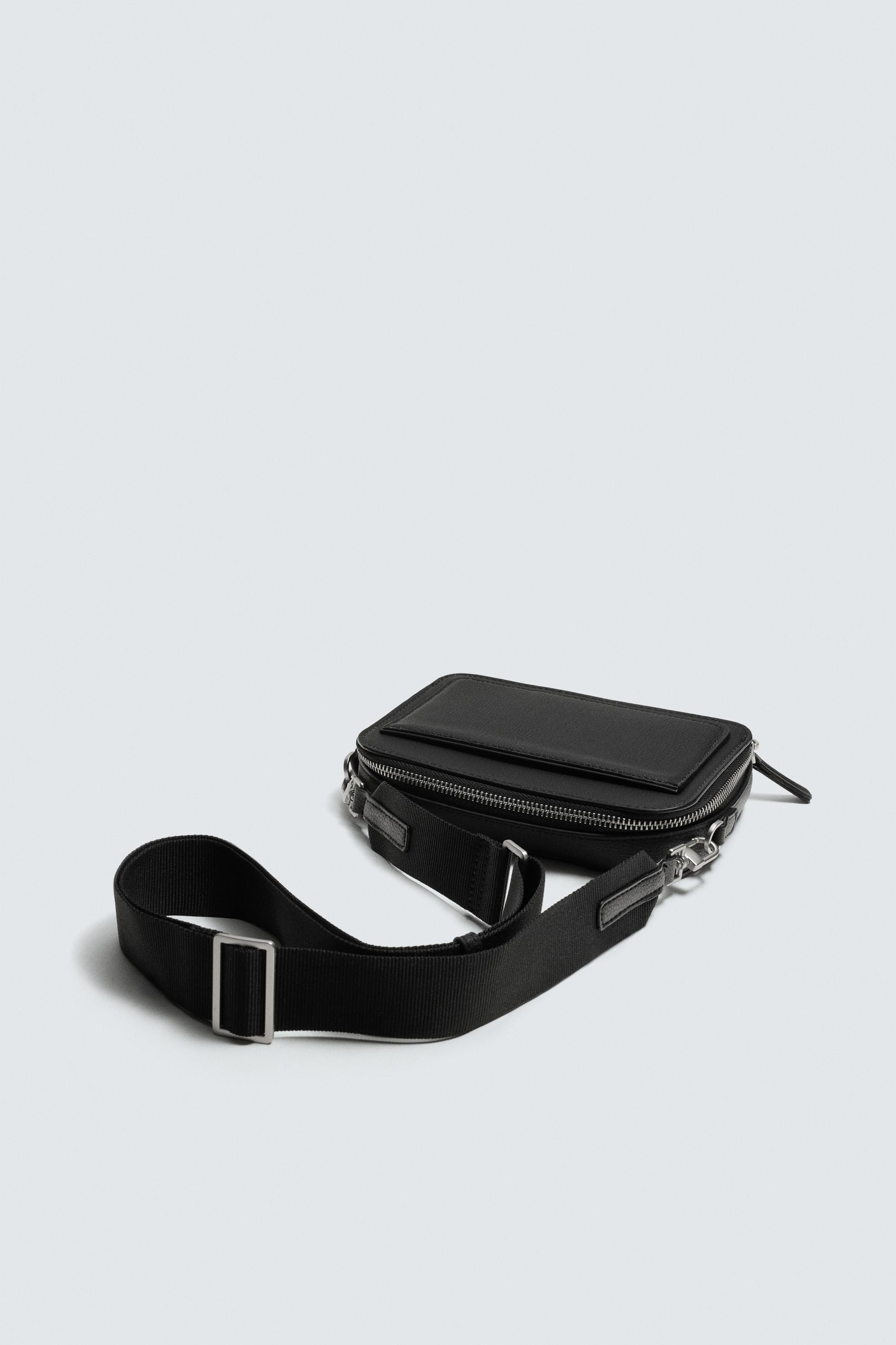 TEXTURED CROSSBODY BAG