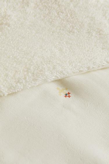 MINI RABBIT BABY TOWEL (PACK OF 2) - Ecru by Zara - Image 3