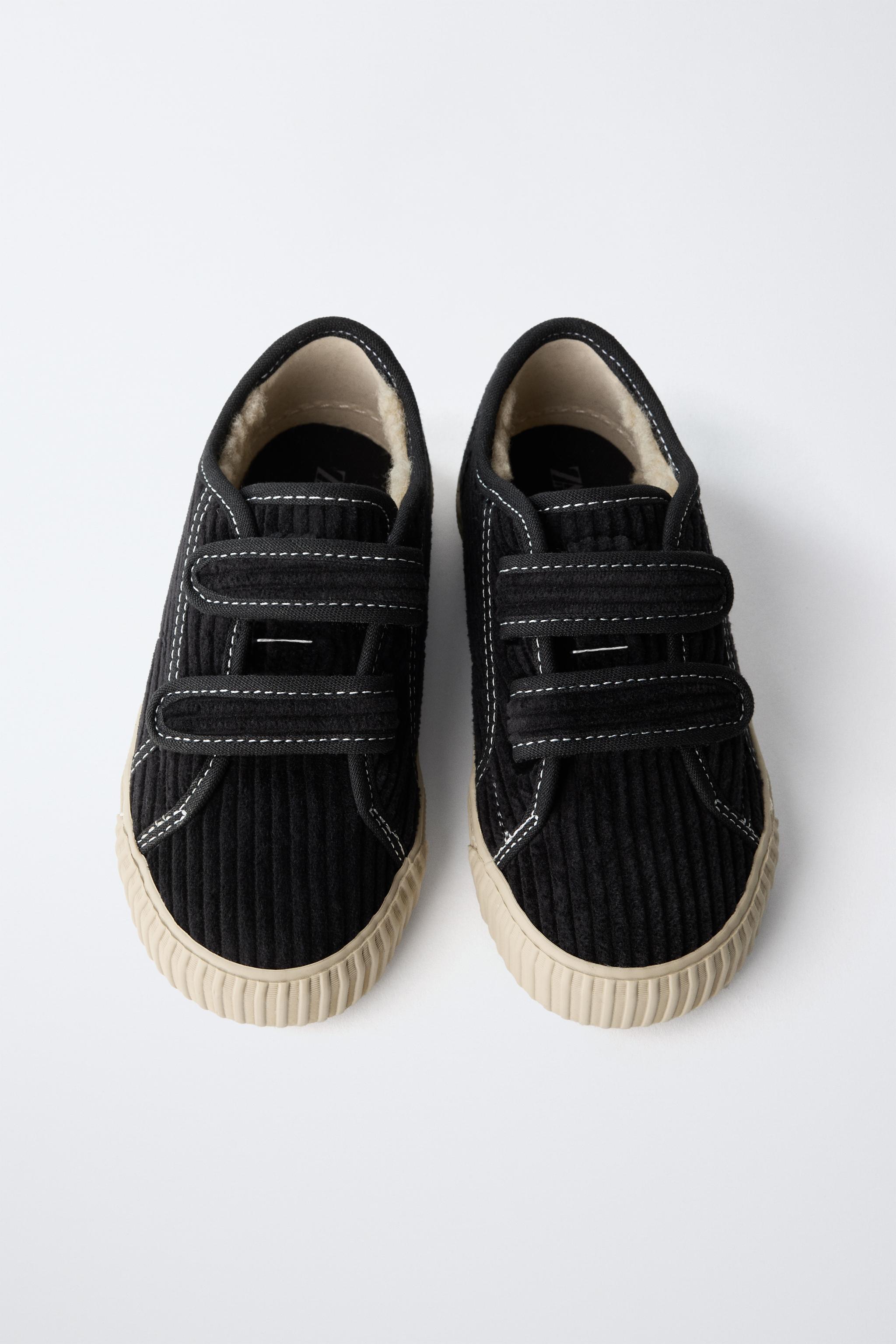 CORDUROY LAMBSKIN SNEAKERS