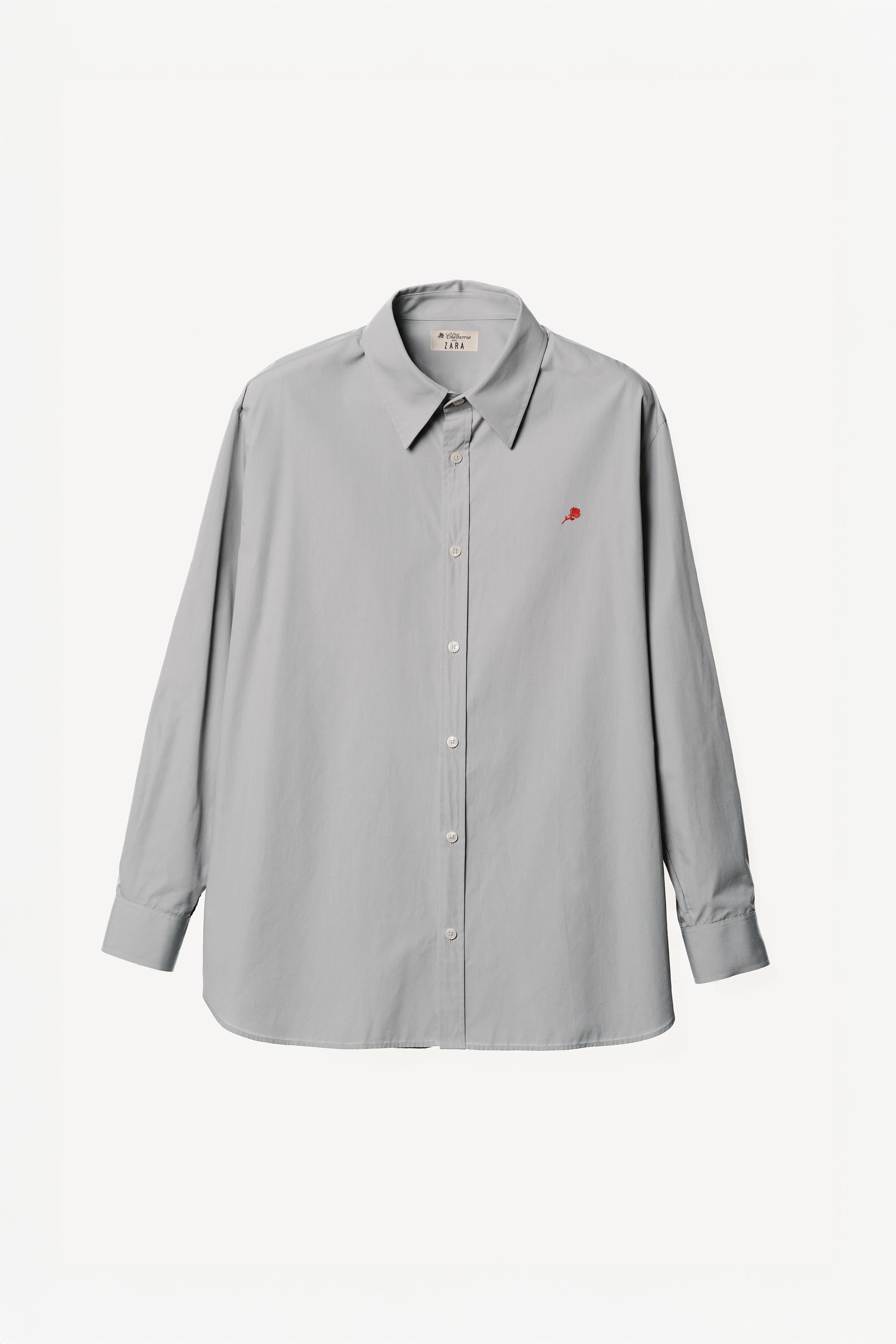 WILLY CHAVARRIA X ZARA RELAXED FIT COTTON SHIRT