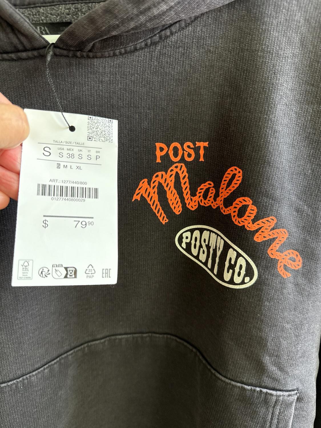 SUDADERA CAPUCHA GRÁFICOS POST MALONE™ - Image 6
