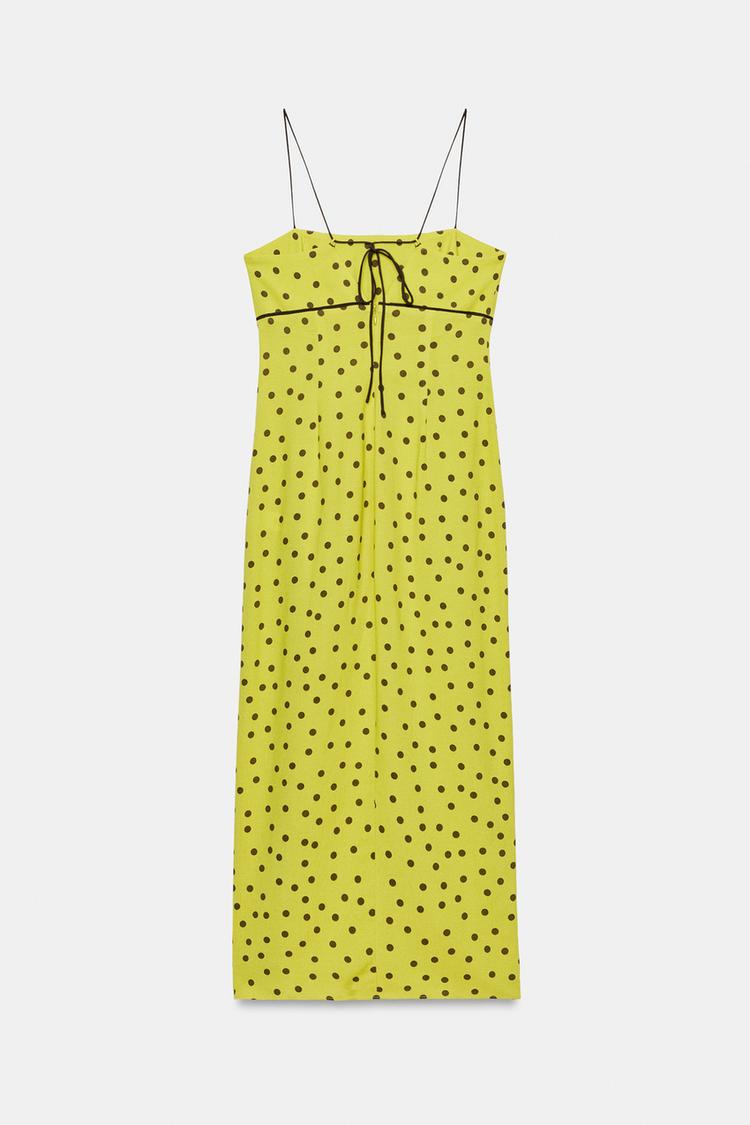 Vestido midi de lunares 5