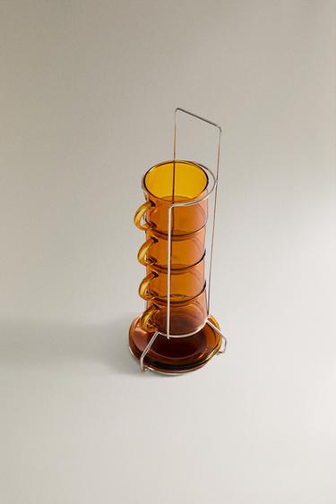 STRUCTURE WITH MUG SET - Orange by Zara - Image 1