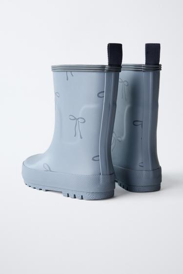 BOW WELLIES - Blue by Zara - Image 4
