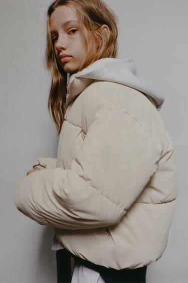 GEWATTEERD GEWAXT JACK - Lichtbeige van Zara