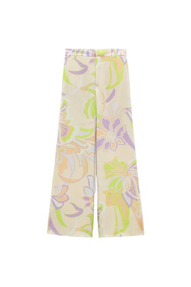 PANTALÓN PALAZZO ESTAMPADO