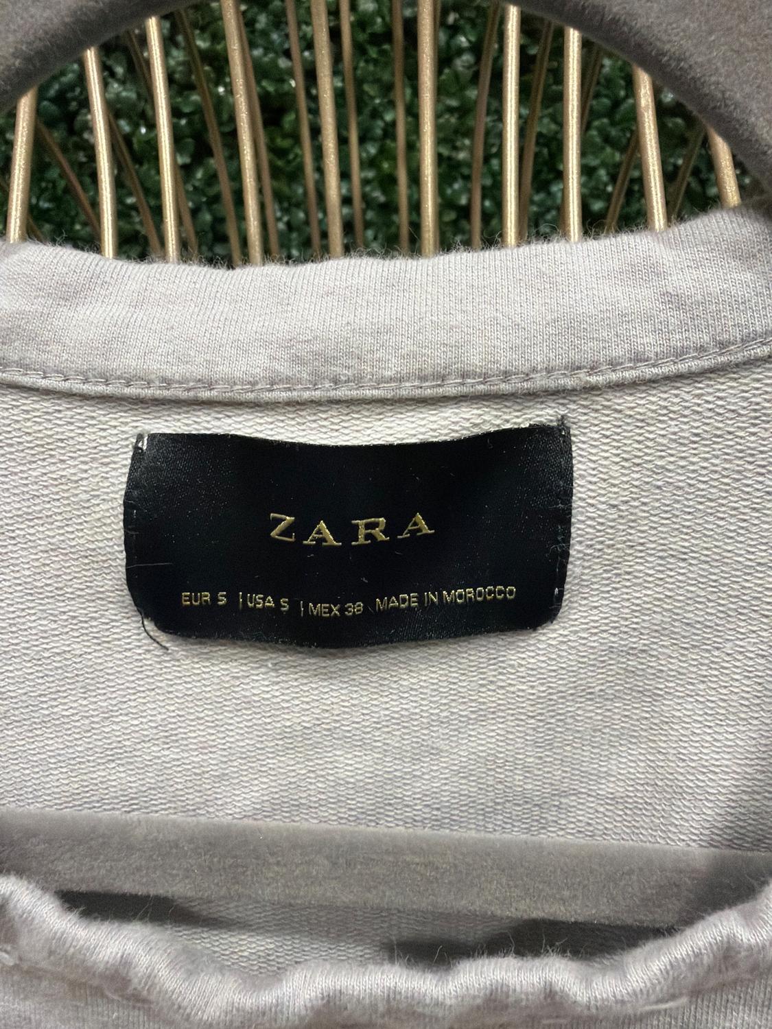 OVERSIZED SWEATSHIRT WITH PIPED SEAMS - Image 2