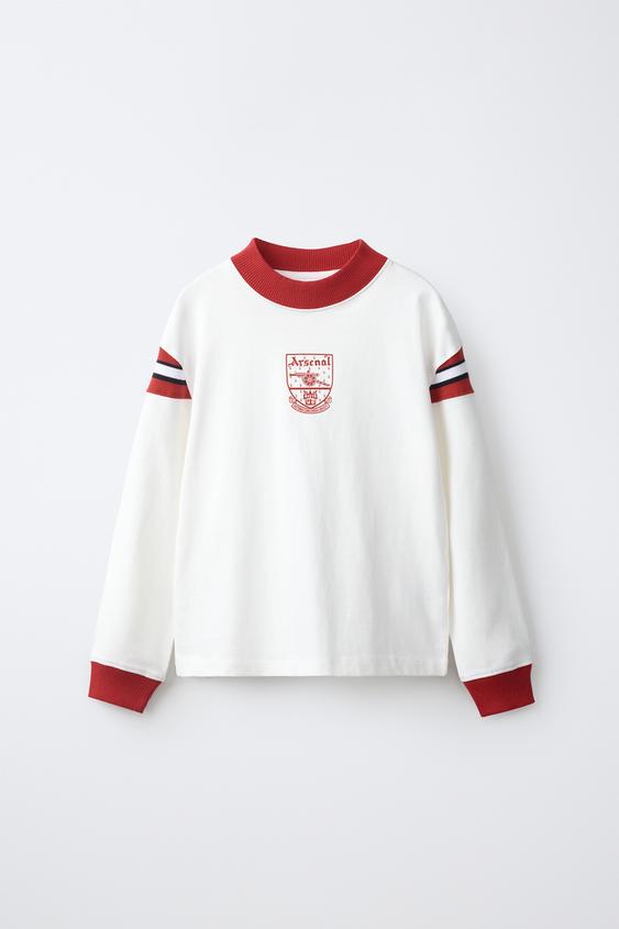 T-SHIRT IMPRIMÉ ARSENAL F.C. © - Blanc de Zara - Image 0