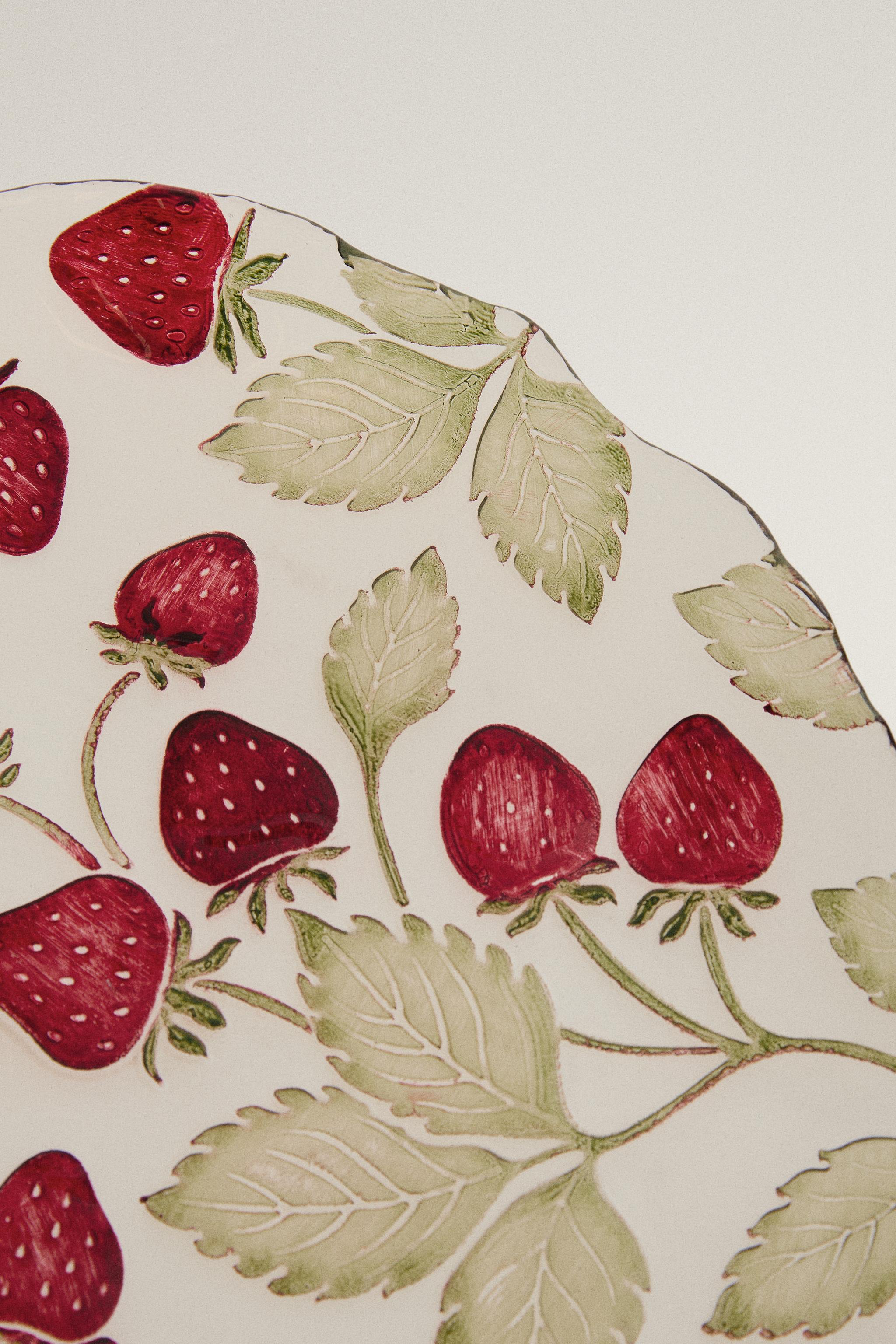 SOUS-ASSIETTE FRAISES