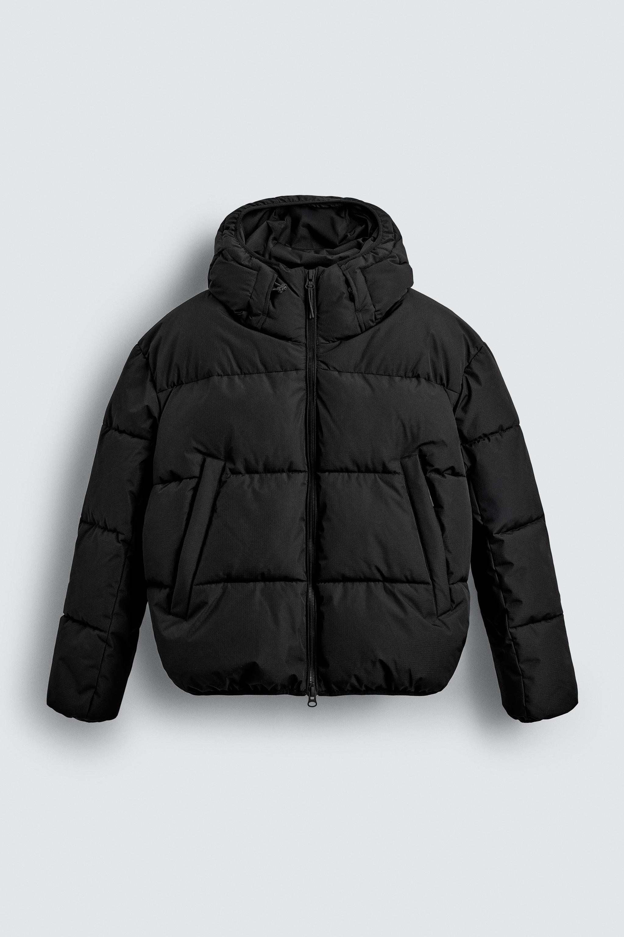 HOODED PUFFER JACKET