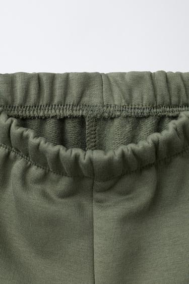 LABEL BASIC JOGGER SWEATSUIT - Green by Zara - Image 4