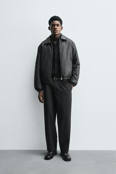 TECHNICAL QUILTED JACKET - Black by Zara