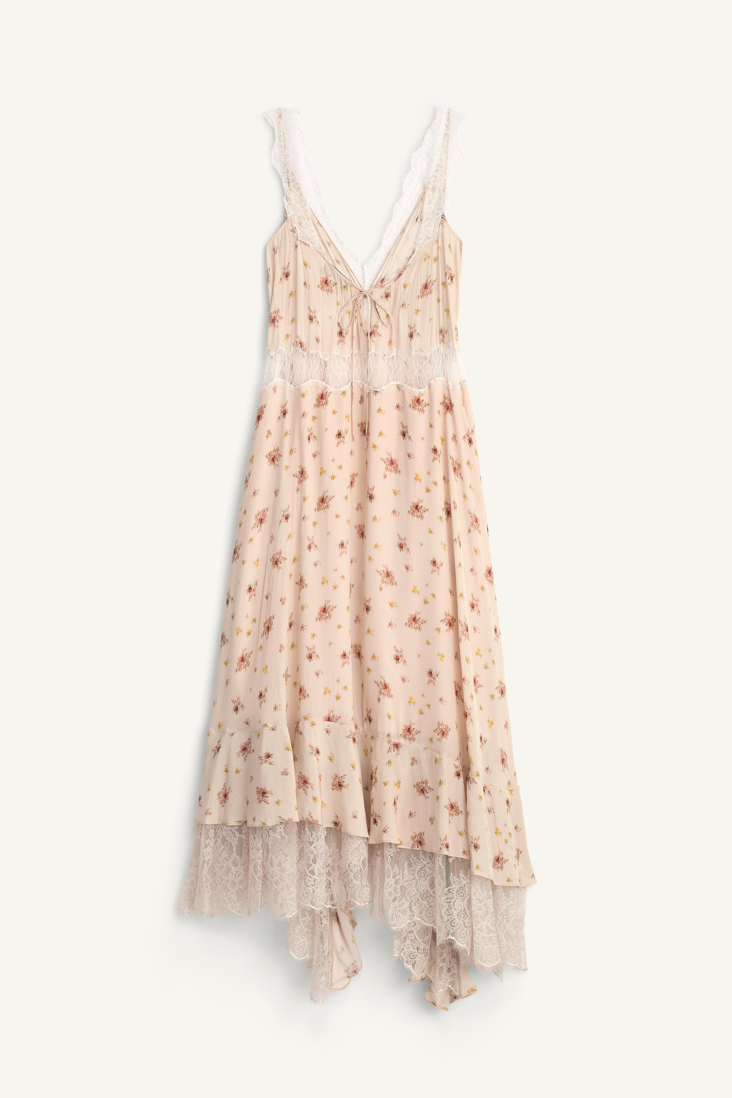 LIMITED EDITION LACE PRINT DRESS