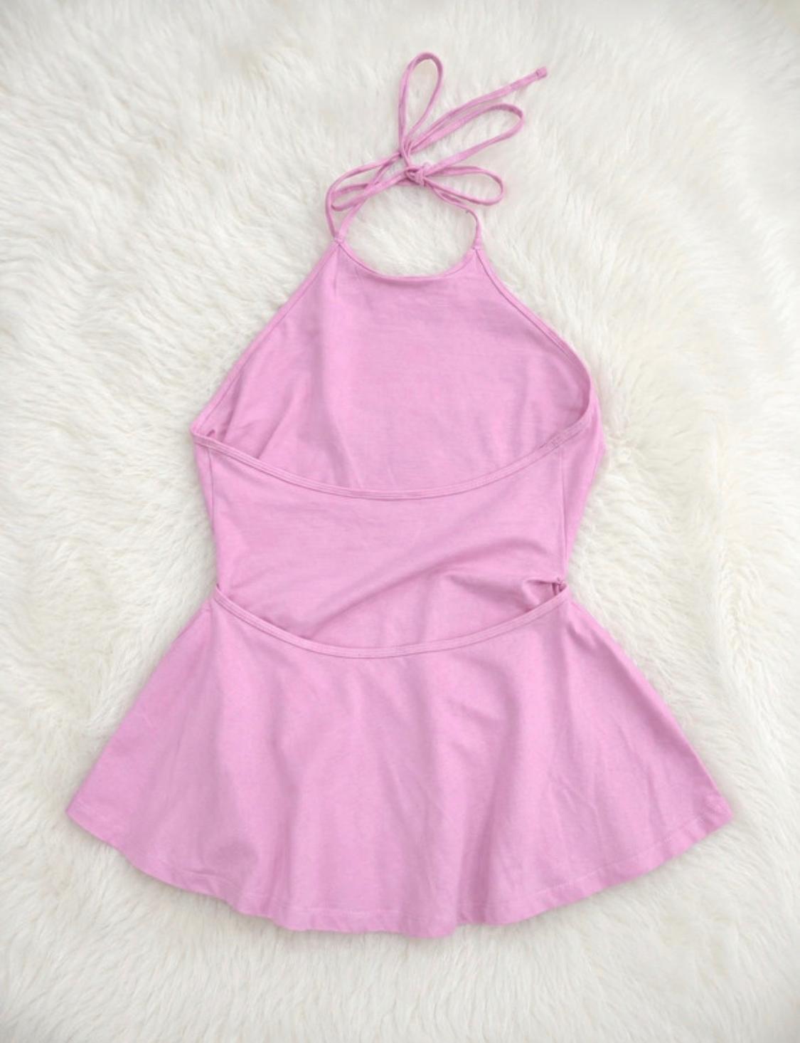 HALTER TOP WITH WAISTBAND - Image 3