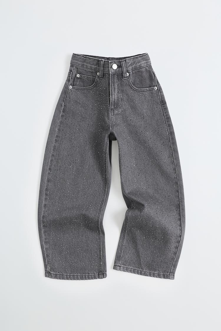 JEANS BALLOON STRASS
