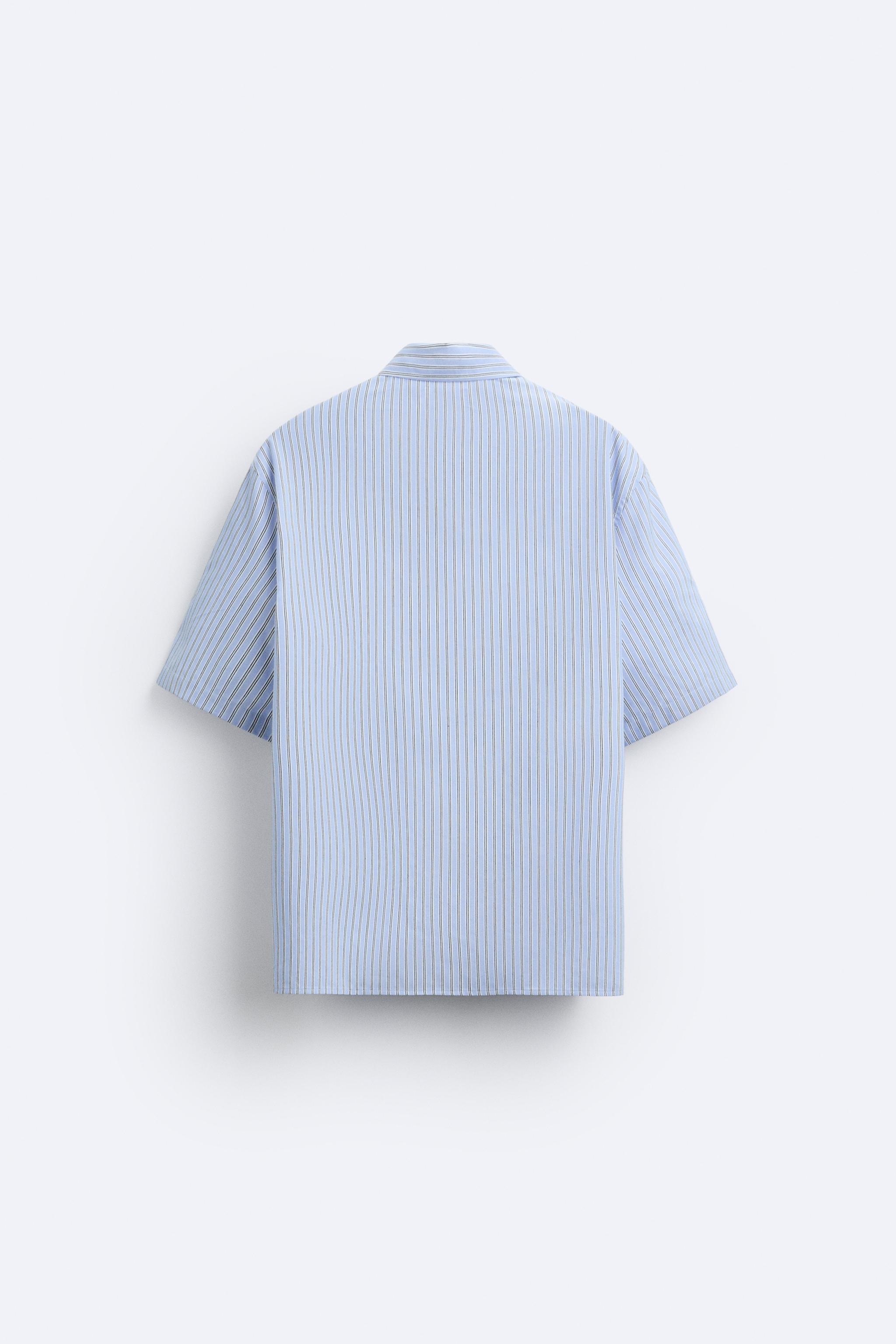 BOXY-FIT オックスフォードシャツ - ブルー | ZARA Japan / 日本