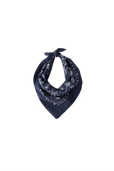 Zara COWBOY BANDANA - Blue - Image 0