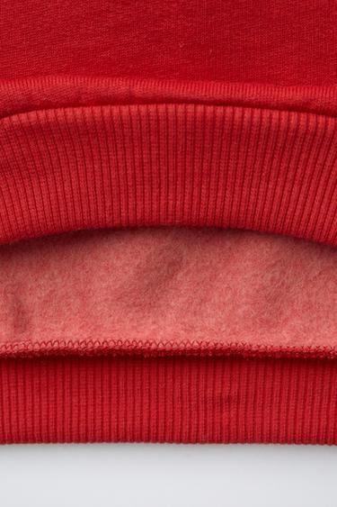 Zara MY LITTLE PONY® HEART PATCH SWEATSHIRT - Red