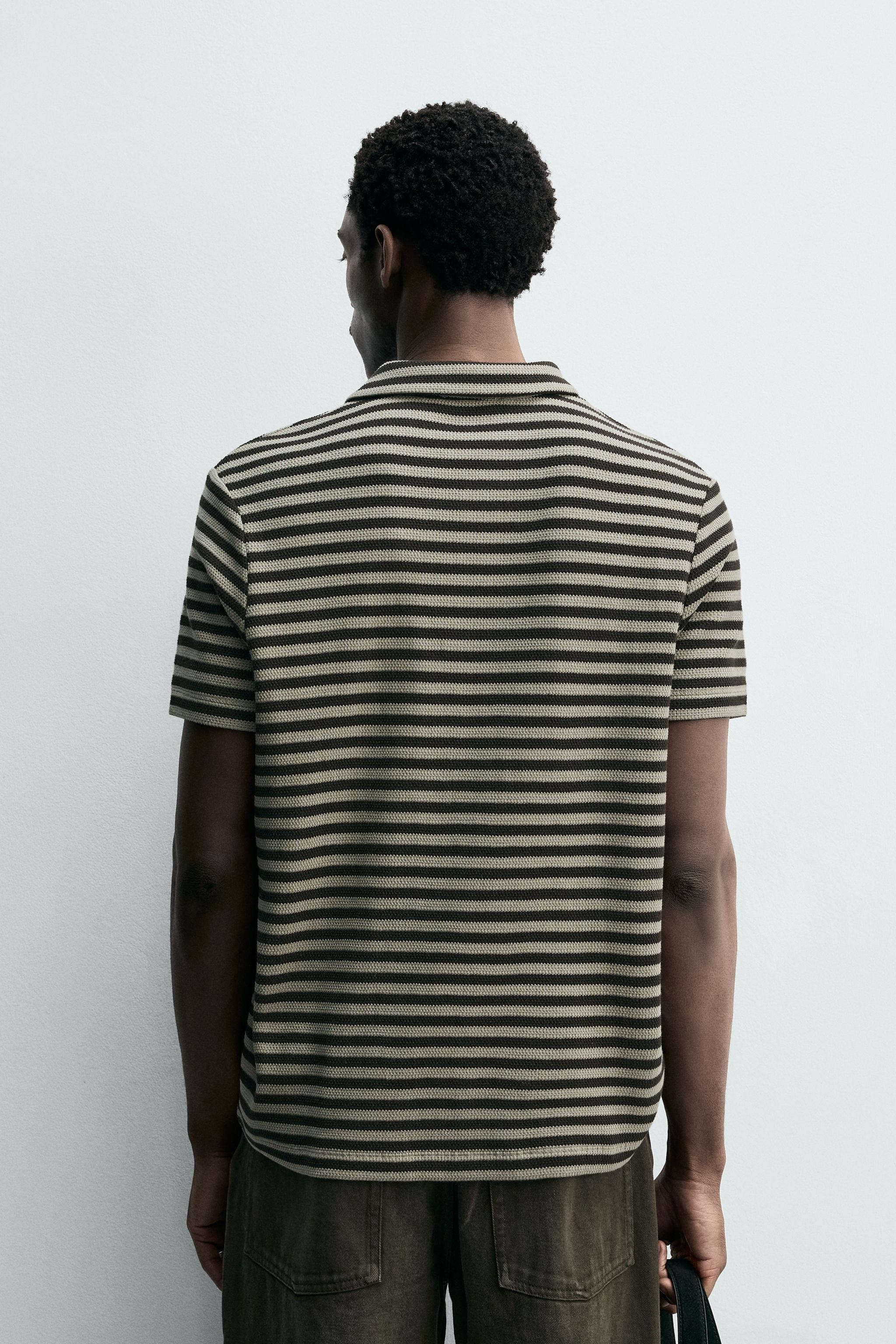 POLO REGULAR FIT STRUCTURÉ