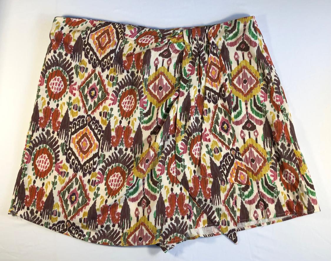 FALDA PANTALÓN ESTAMPADA NUDO - Image 4