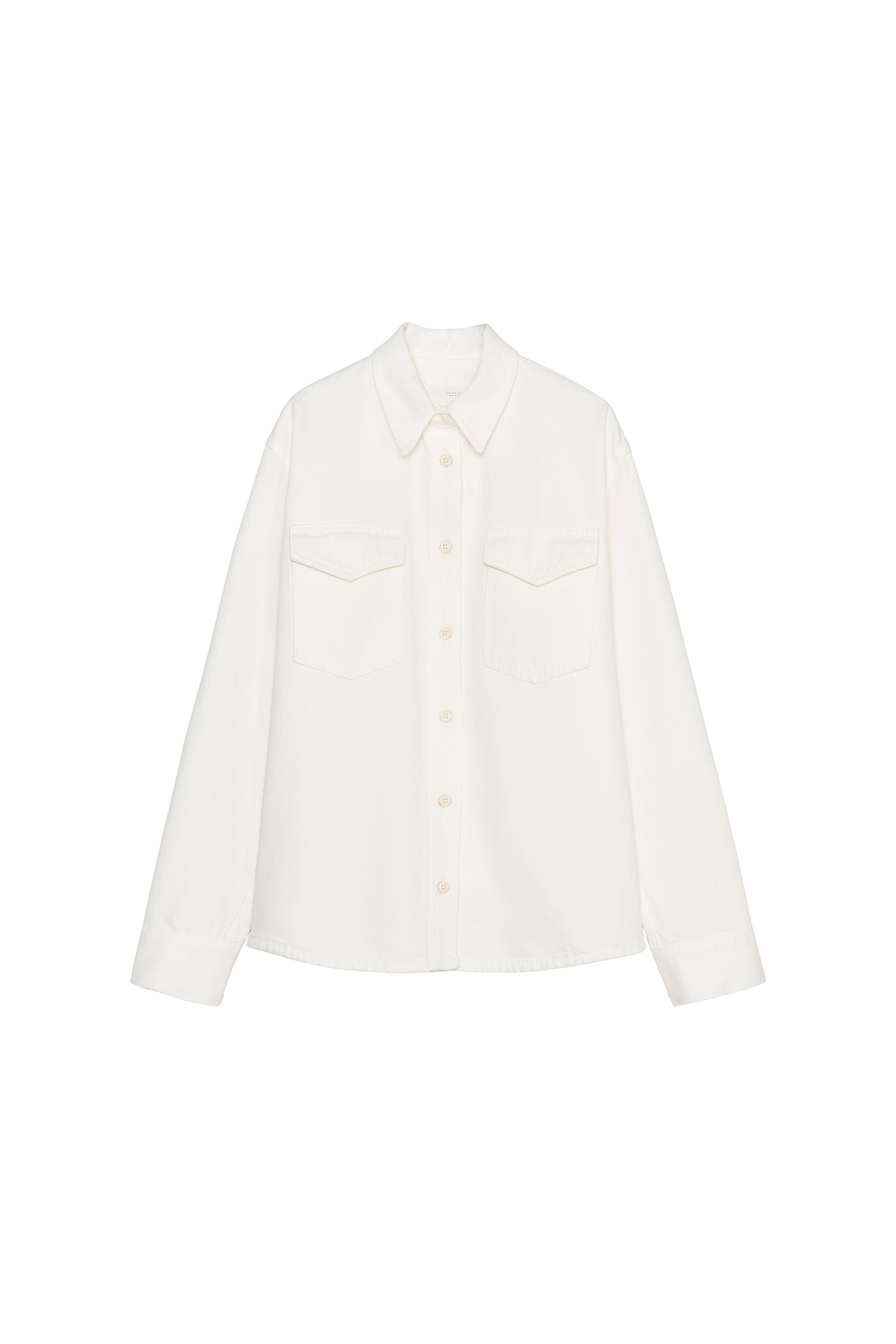DENIM SHIRT ZW COLLECTION SECOND HAND | Zara Preowned