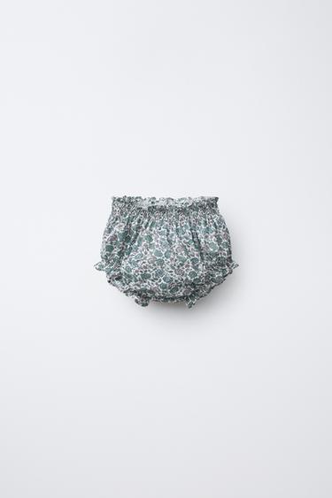 PAISLEY FLORAL BRIEFS - Bluish by Zara