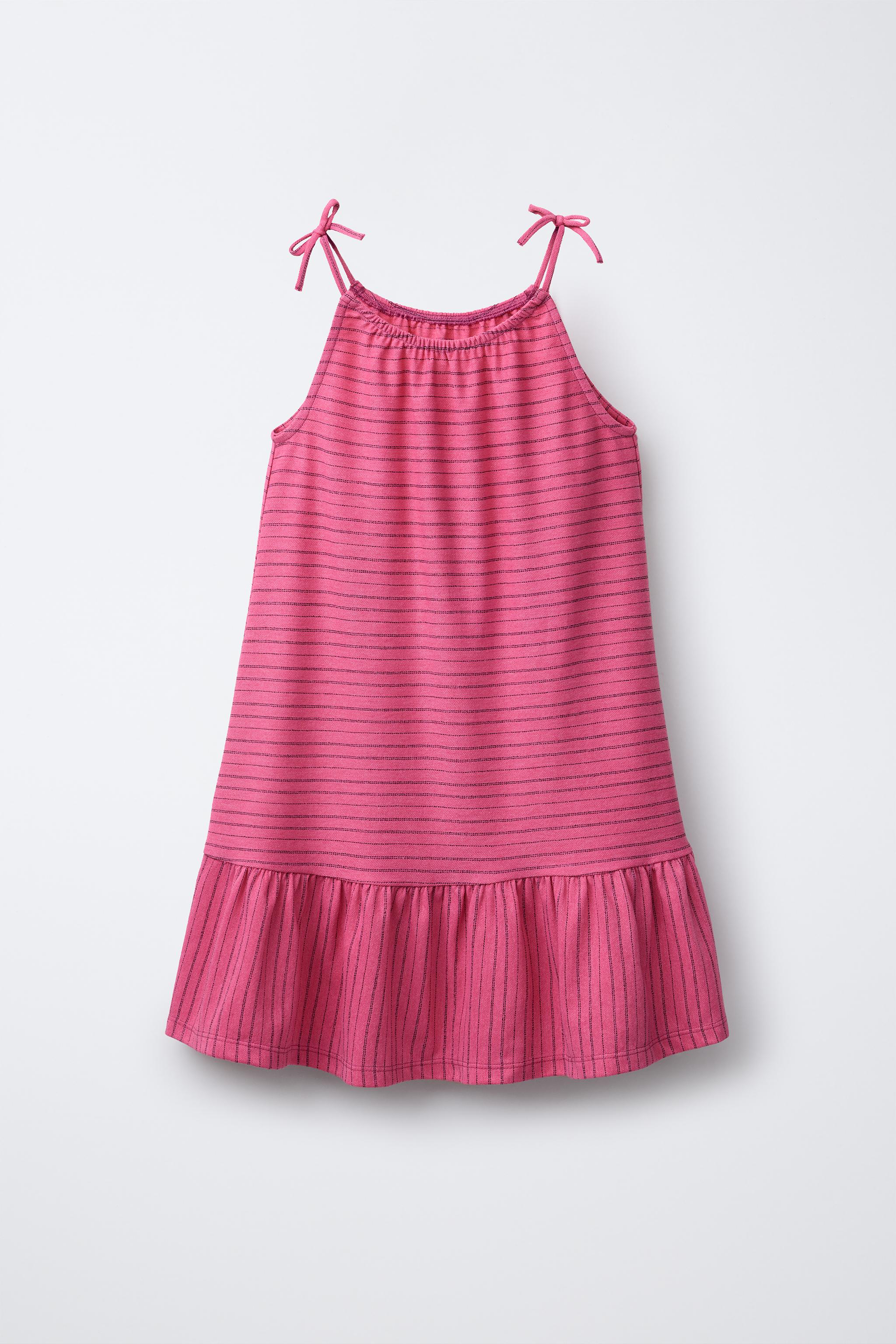 STRIPED PRINT DRESS