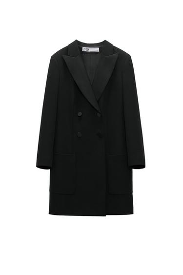 COLLARED JACKET DRESS