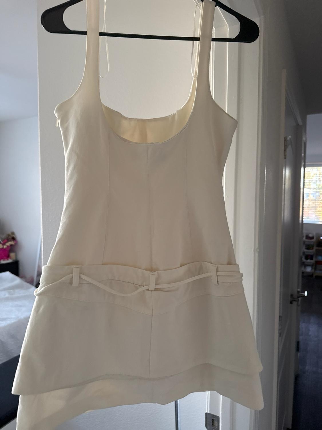 BELTED FITTED DRESS - Image 7