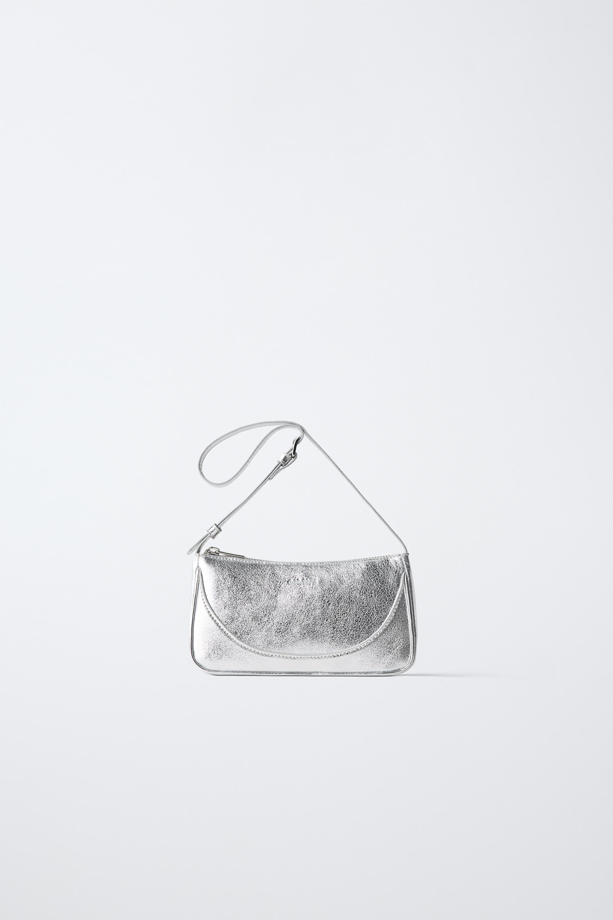 METALLIC CROSSBODY BAG