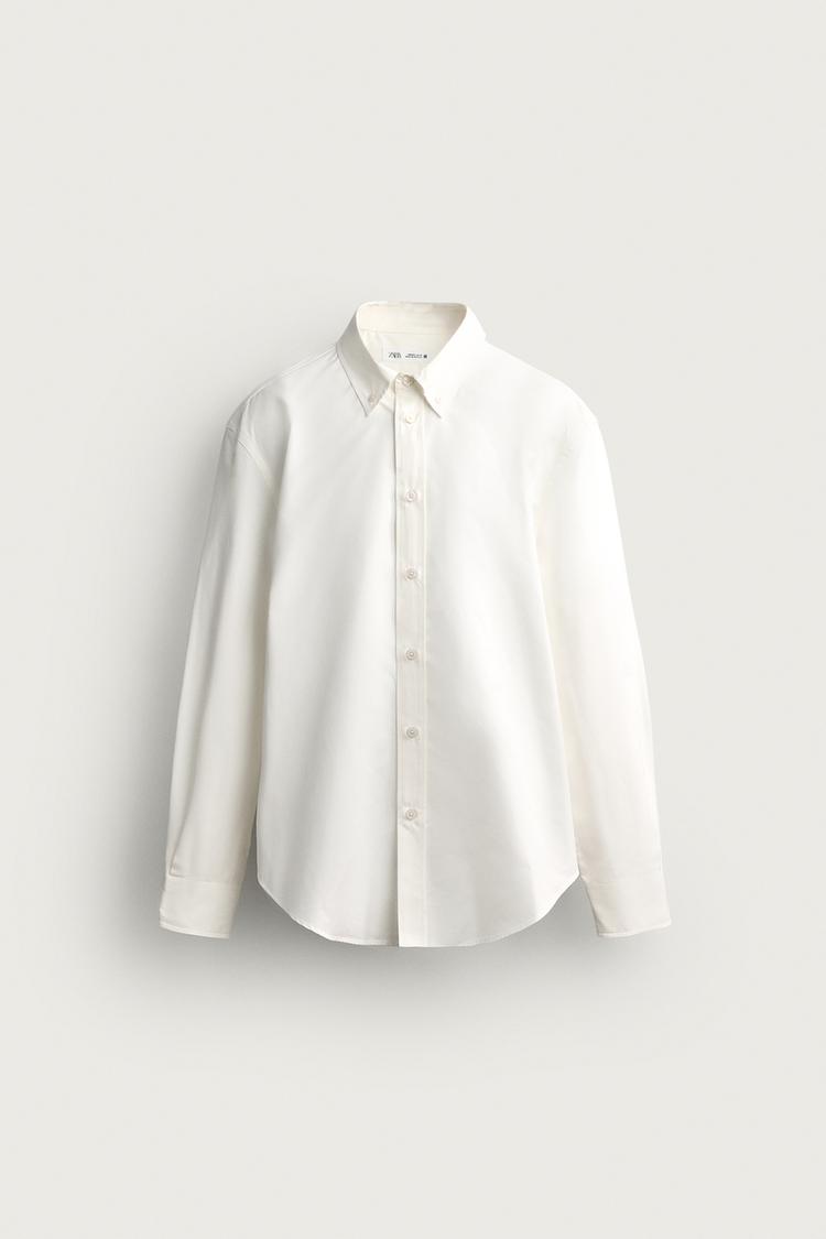 Camisa regular fit algodon lyocell