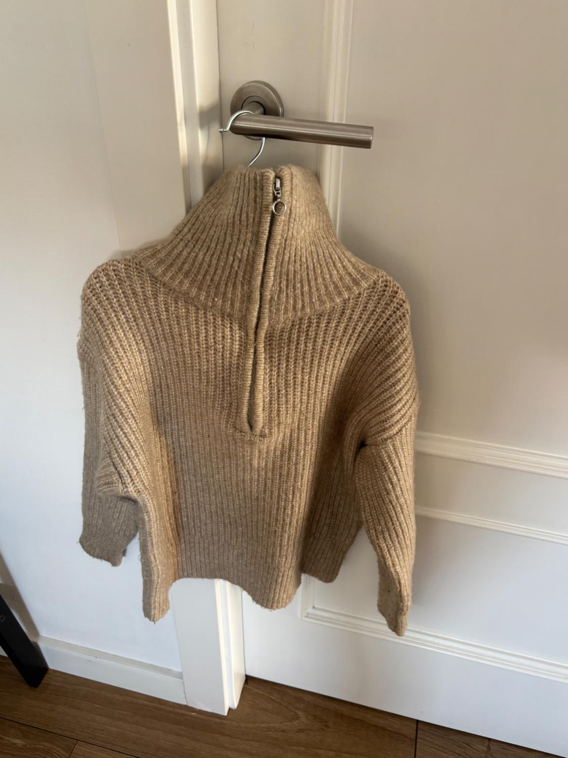 KNIT SWEATER WITH ZIP - Image 5