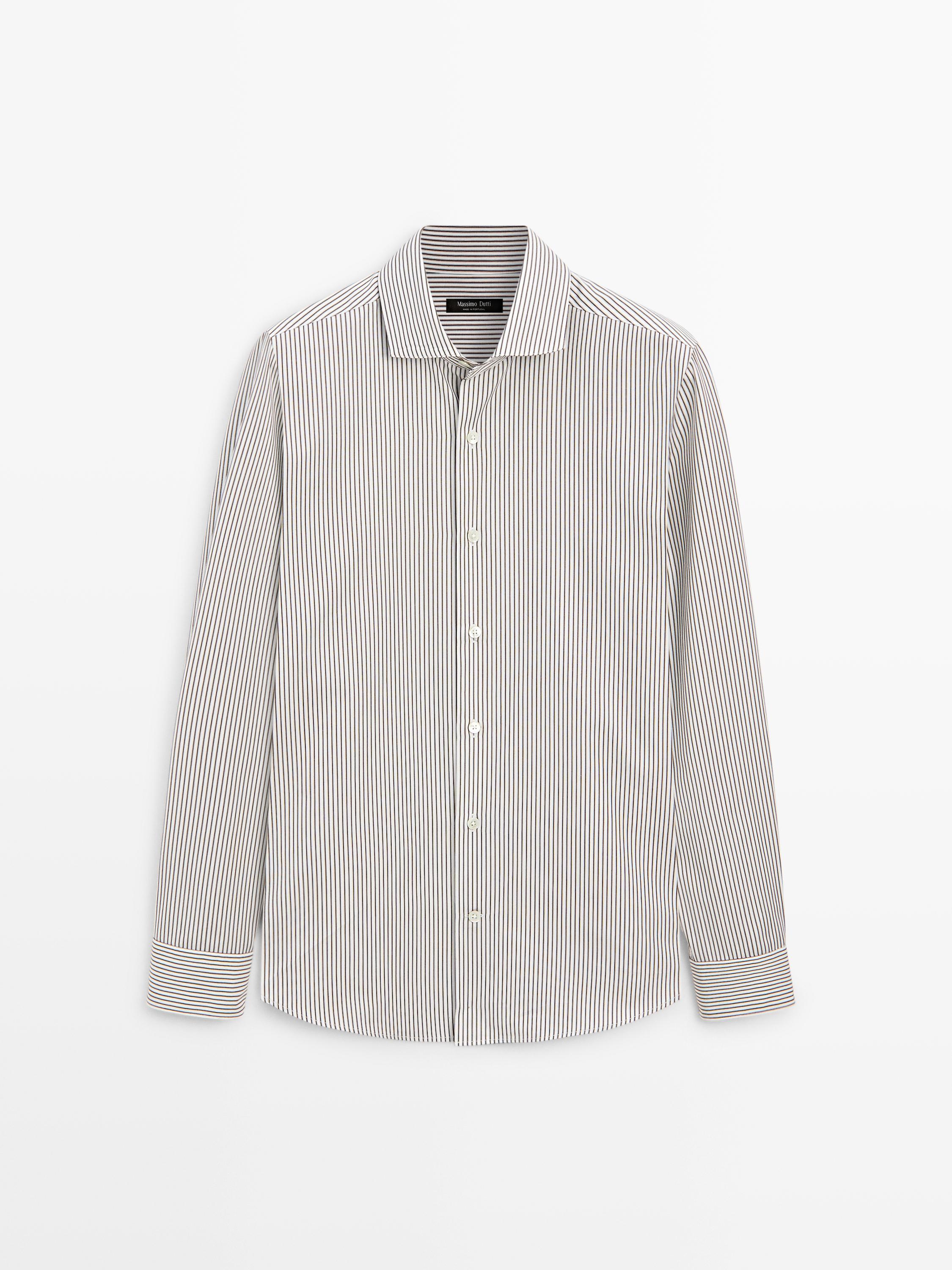 Cotton poplin shirt