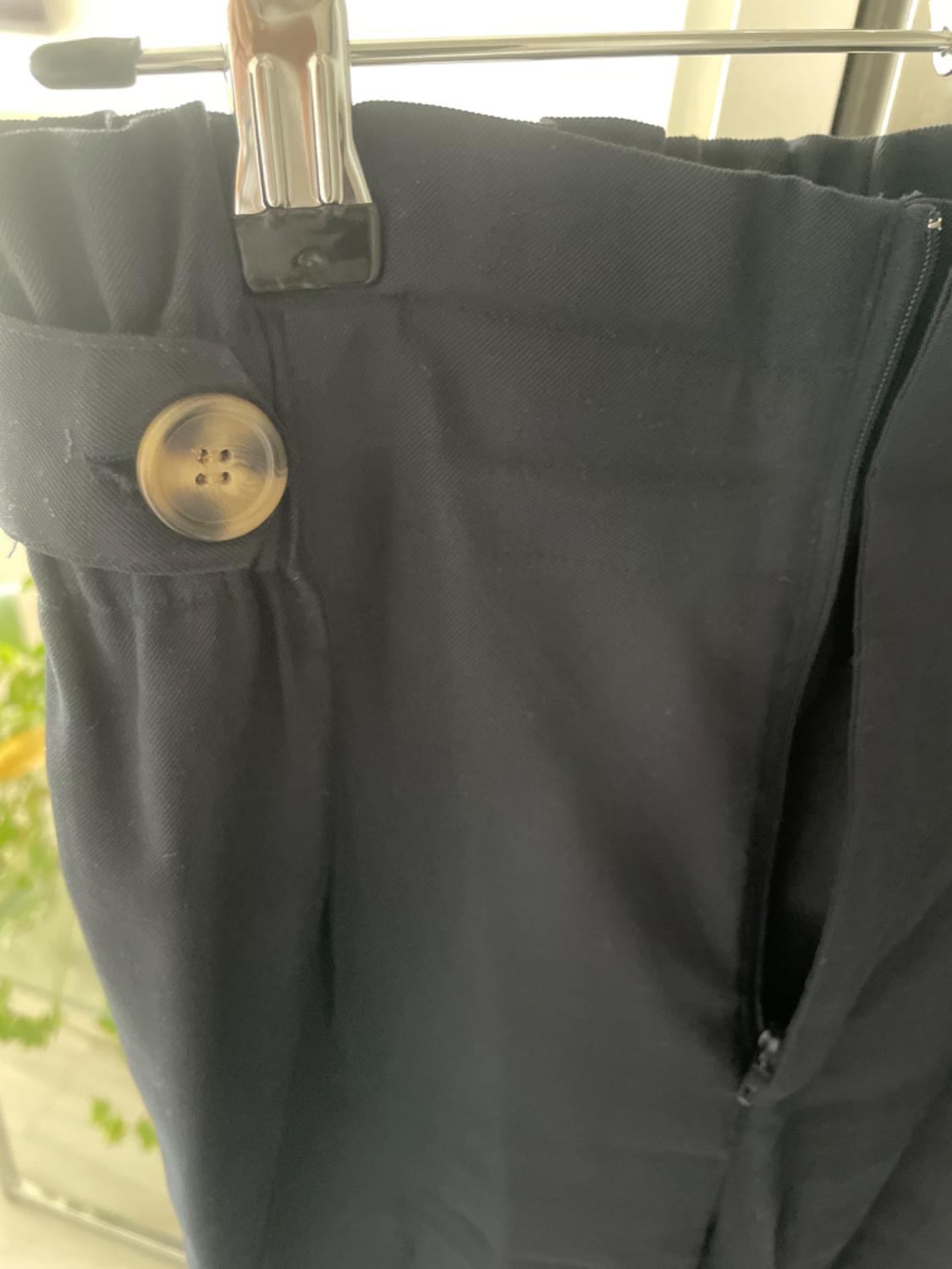 PANTALÓN TIRO ALTO AZUL MARINO - Image 3
