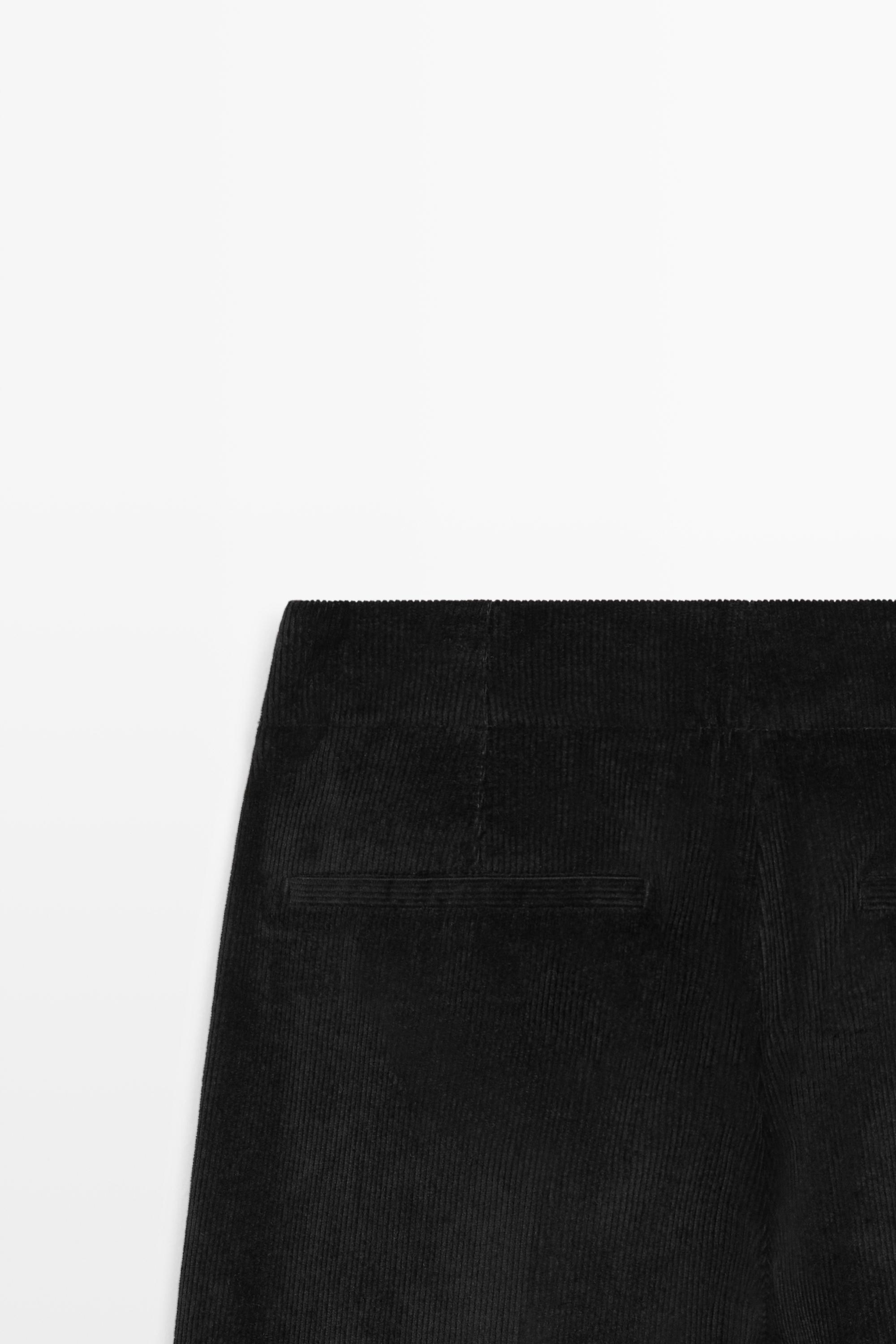 Palazzo corduroy pants