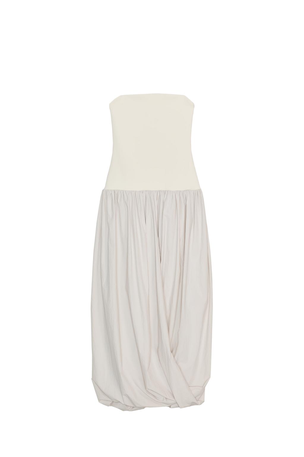 COMBINATION MIDI DRESS - image 3