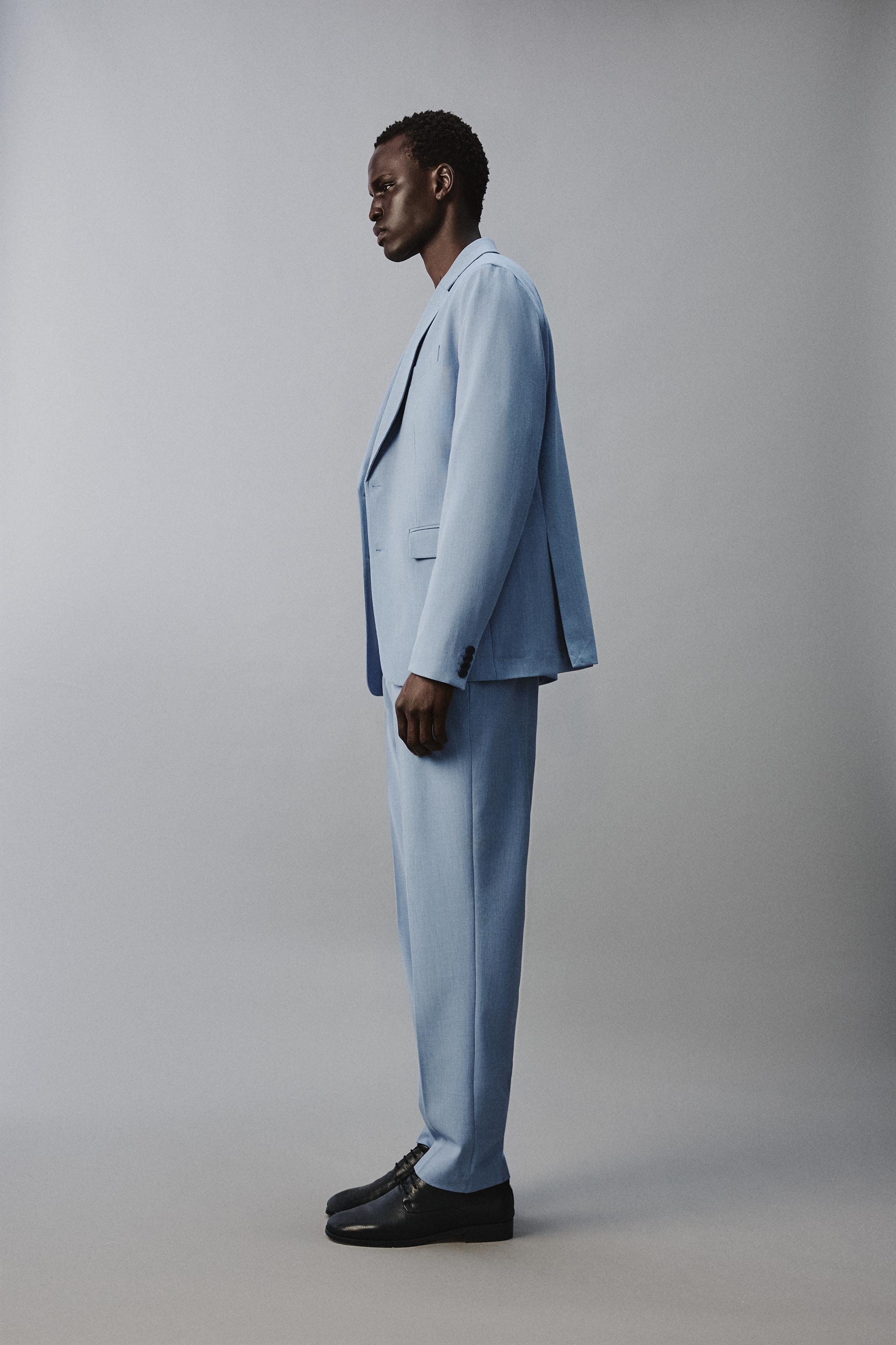 PANTALON DE COSTUME STRUCTURÉ CONFORT