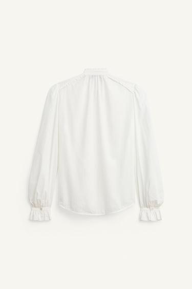 CHEMISE À PLIS ÉDITION LIMITÉE - Blanc de Zara - Image 6