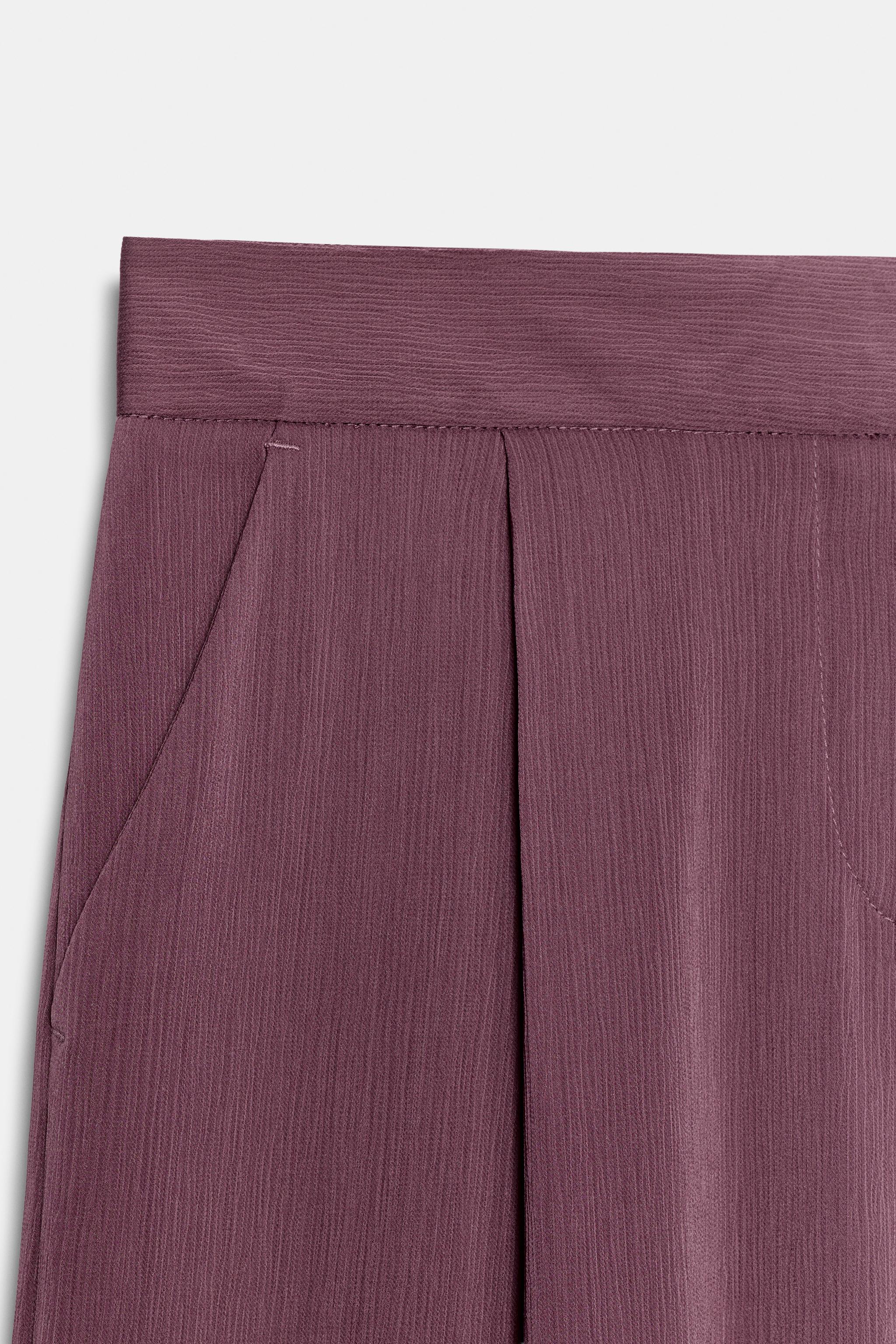 WIDE-LEG FLUID TROUSERS