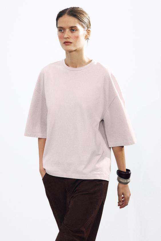 Clothing Zara Donna T Shirt Shoulder Pad Top ZARA Page