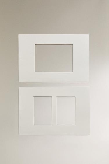 CADRE PHOTO ARGENTÉ PASSE-PARTOUT INTERCHANGEABLE - Argent de Zara - Image 2