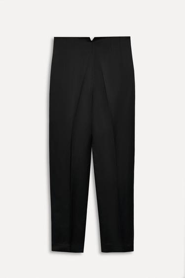 PANTALON CONTENANT DU LIN 50E ANNIVERSAIRE - Noir de Zara - Image 2