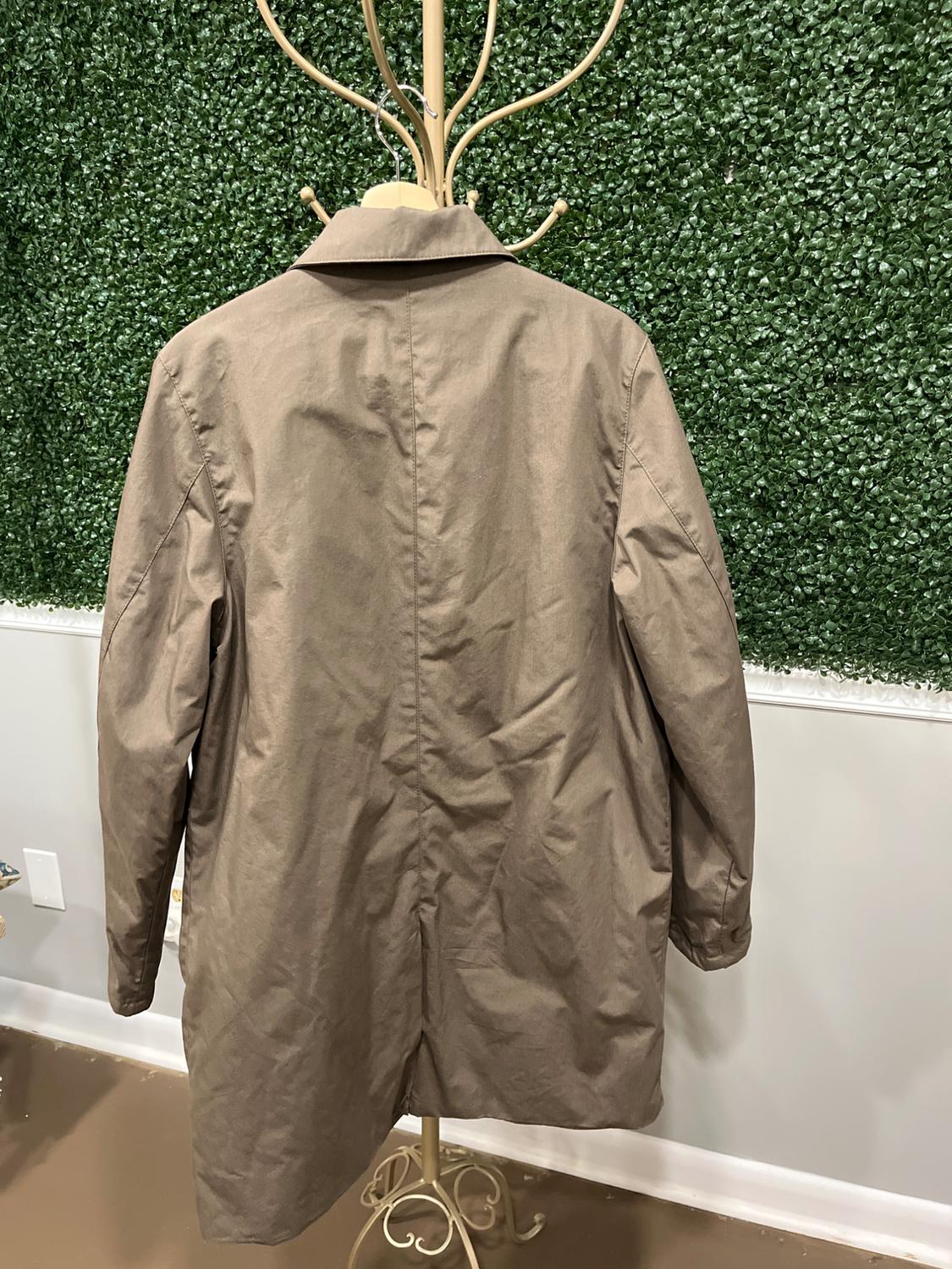 QUILTED POPLIN TRENCH COAT - Image 2
