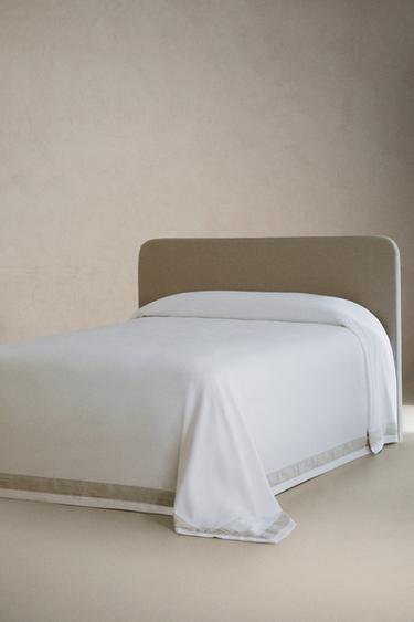 PLEATED BEDSPREAD - White by Zara - Image 1
