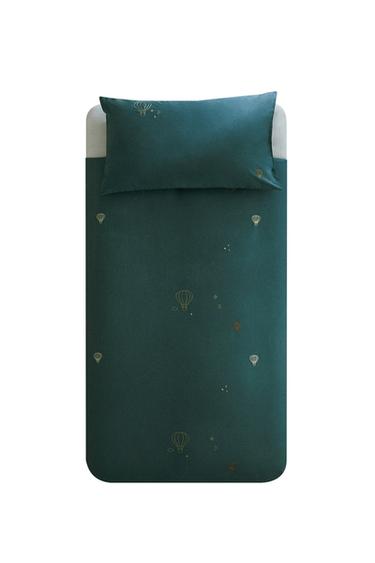 Zara KIDS' BALLOON DUVET COVER - Navy blue