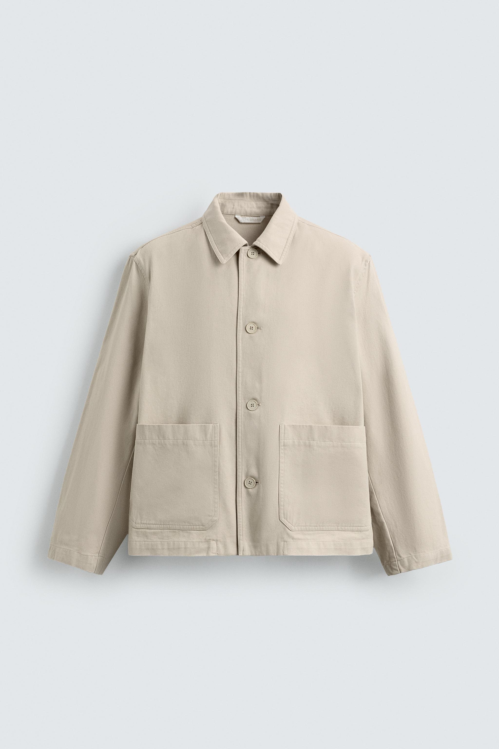 軽量ジャケット ポケット付き - サンド | ZARA Japan / 日本