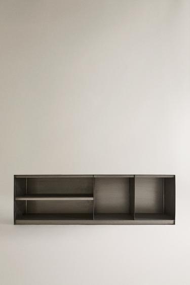 Zara STAINLESS STEEL CONSOLE TABLE - Matte silver