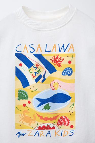 T-SHIRT IMPRIMÉ CASA LAWA © X ZARA KIDS - Blanc cassé de Zara - Image 2